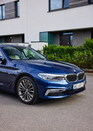 BMW Seria 5 cena 153750 przebieg: 161272, rok produkcji 2017 z Warszawa małe 704